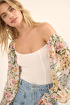 Floral Print Bodysuit