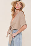Tie Front Shrug