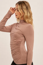 The Hazel Mock Neck Top