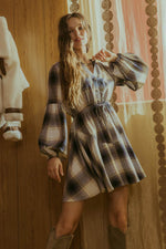 Plaid Mini Dress