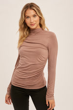 The Hazel Mock Neck Top