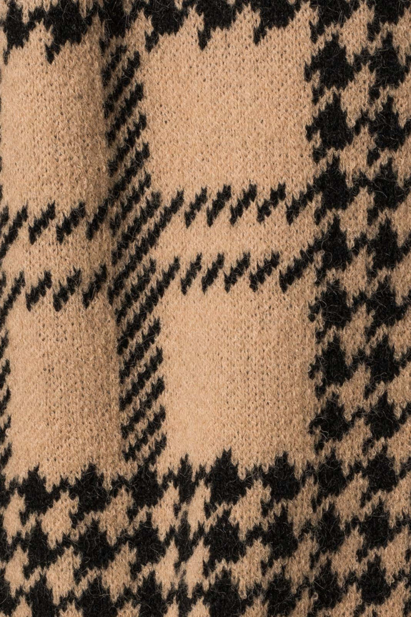 The Houndstooth Coatigan