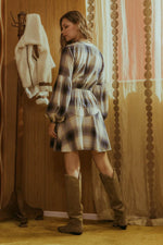 Plaid Mini Dress