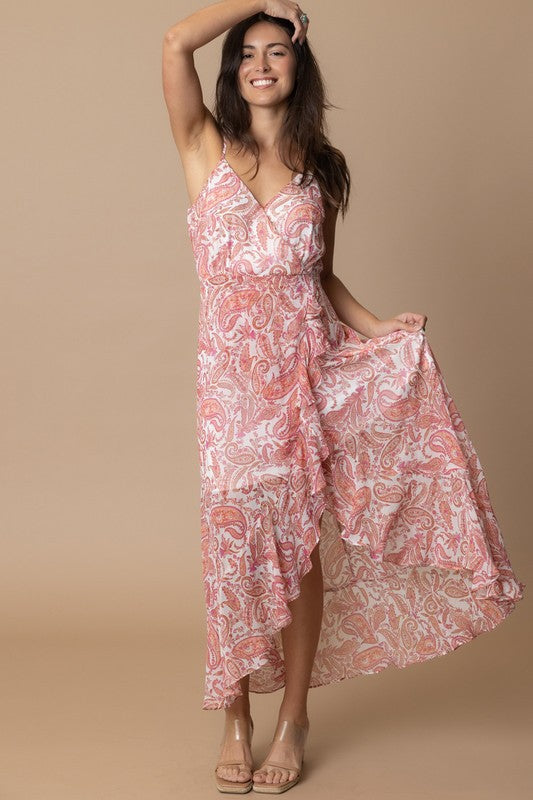 The Paisley Maxi Dress – Minimalist