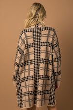 The Houndstooth Coatigan