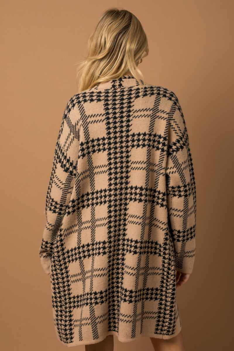 The Houndstooth Coatigan